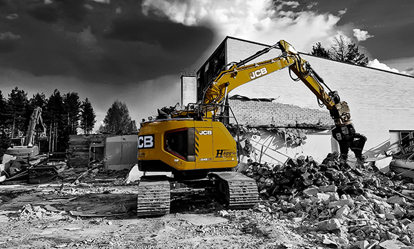 Jcb245xr grävmaskin kaivinkone jcv 245xr 2023 tuning uusi ny transport, rivning, cirkulär ekonomi, hållbar, miljö, framtiden kuljetus, purkaminen, kiertotalous, kestävyys, ympäristö, tulevaisuus, österbotten, pohjanman